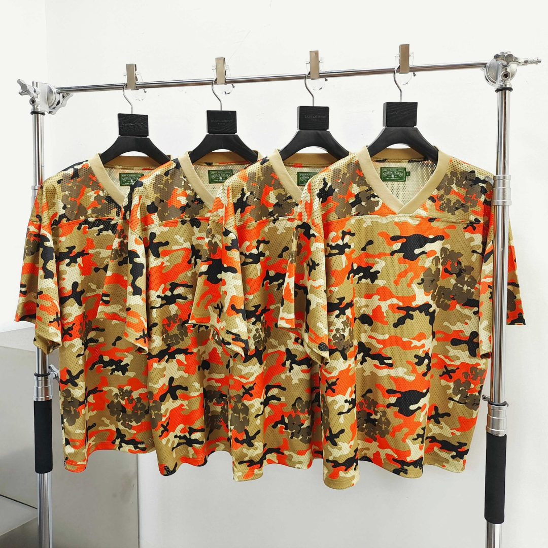 Denim Tears - Orange Camo Tee