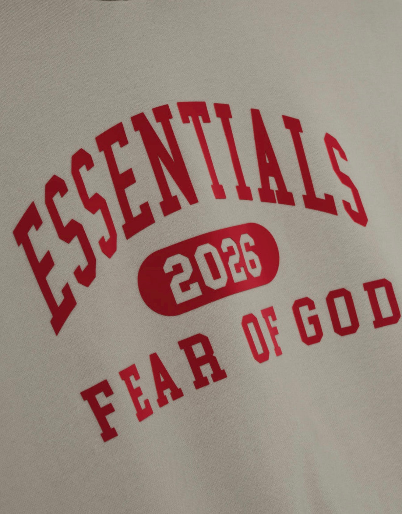 FOG Essentials FW26 Smoke Grey Classic Hoodie