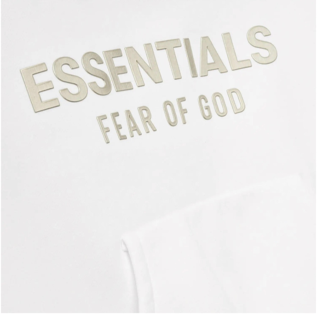 KIDS FOG ESSENTIALS Hoodie Cloud White FW25