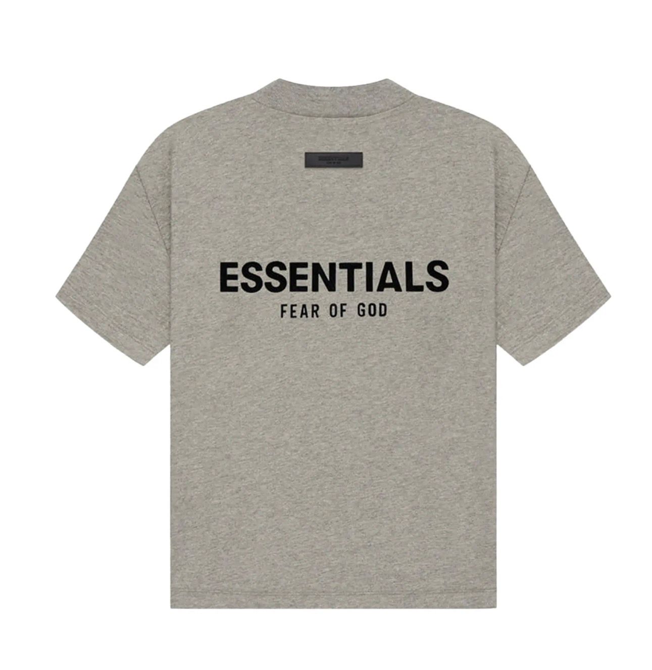 KIDS ESSENTIALS DARK OATMEAL TSHIRT