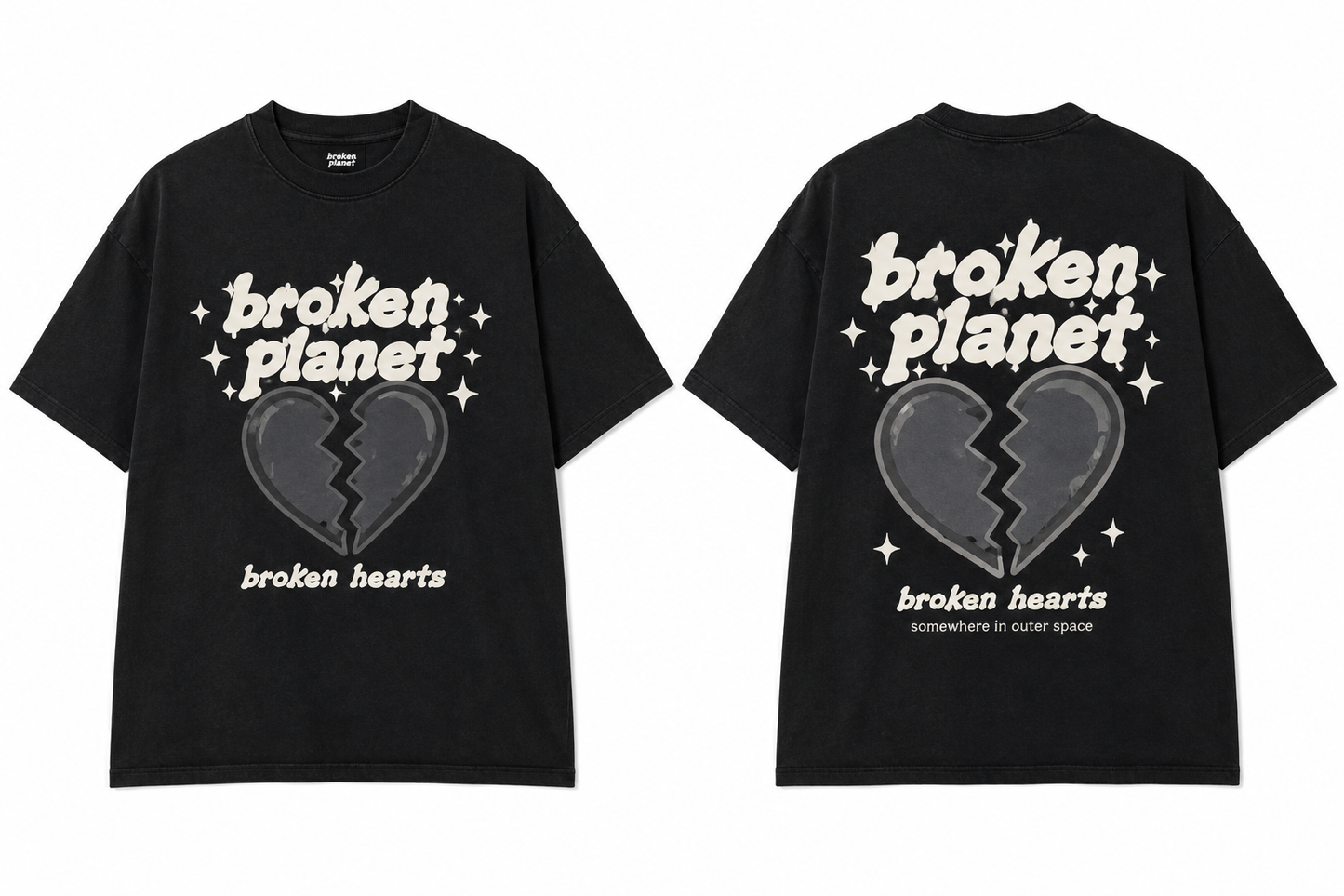 ADULT Broken Planet Broken Hearts Tee