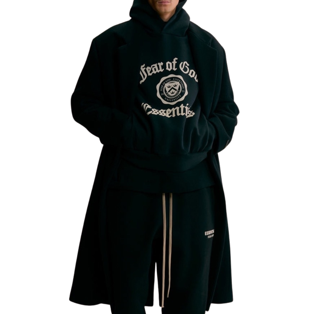 FOG - Essentials Black University Hoodie