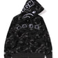 BAPE X Black Eye Patch Camo Shark Hoodie