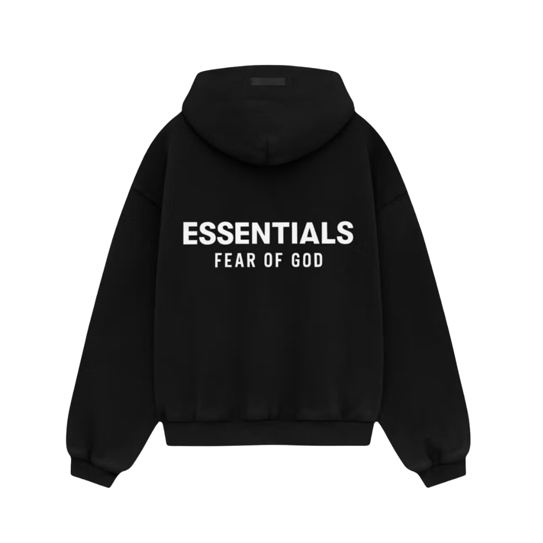 KIDS FOG ESSENTIALS Hoodie Black FW24