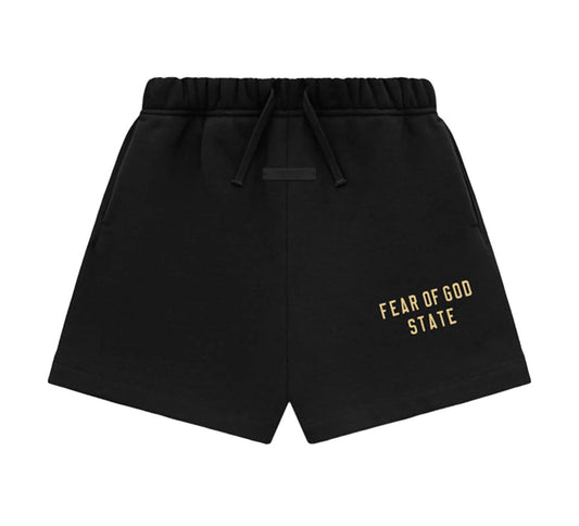 KIDS ESSENTIALS SHORTS Black State