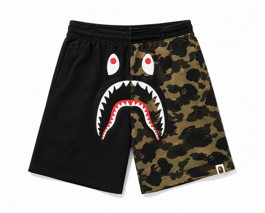 ADULT BAPE Shark Sweat Shorts