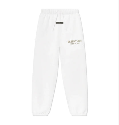 Kids Cloud White Essential Pants