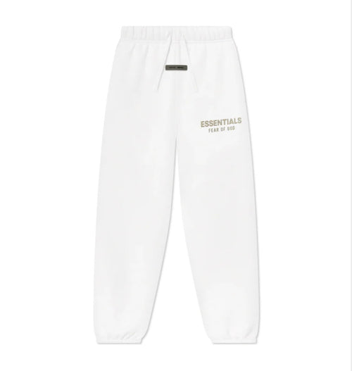 Kids Cloud White Essential Pants