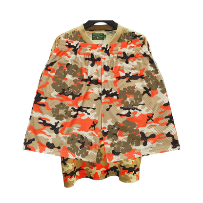 Denim Tears - Orange Camo Shorts