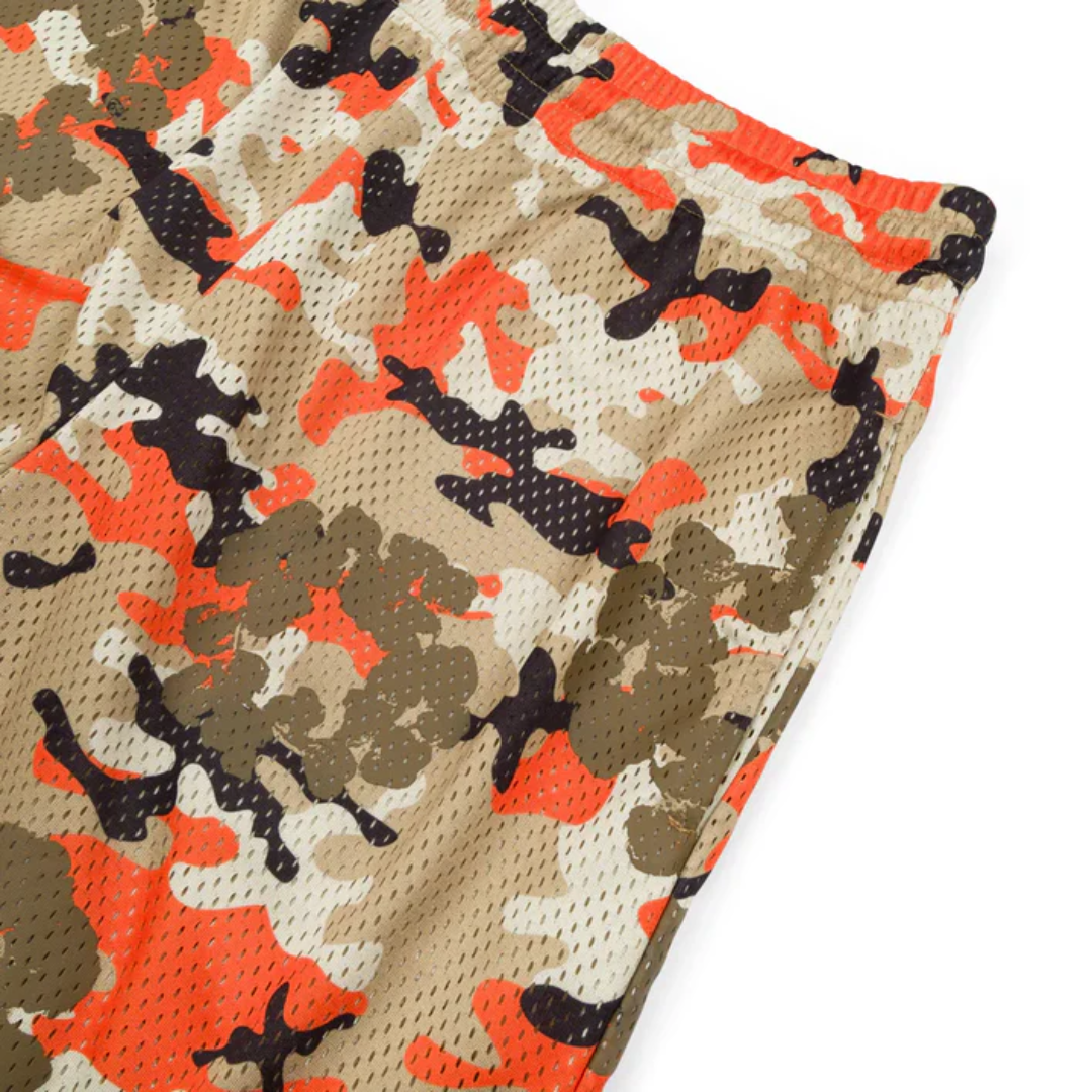 Denim Tears - Orange Camo Shorts