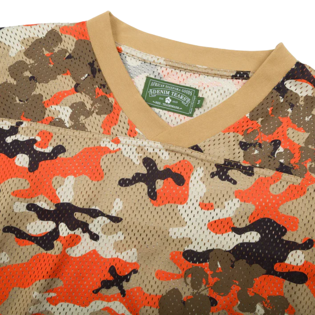Denim Tears - Orange Camo Tee