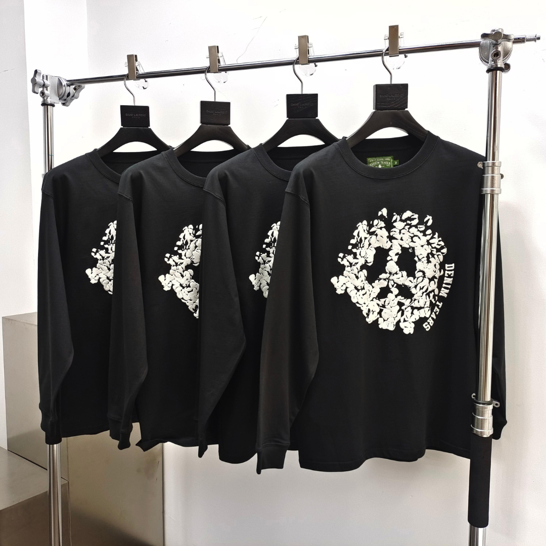 Denim Tears - Black Peace Long sleeves
