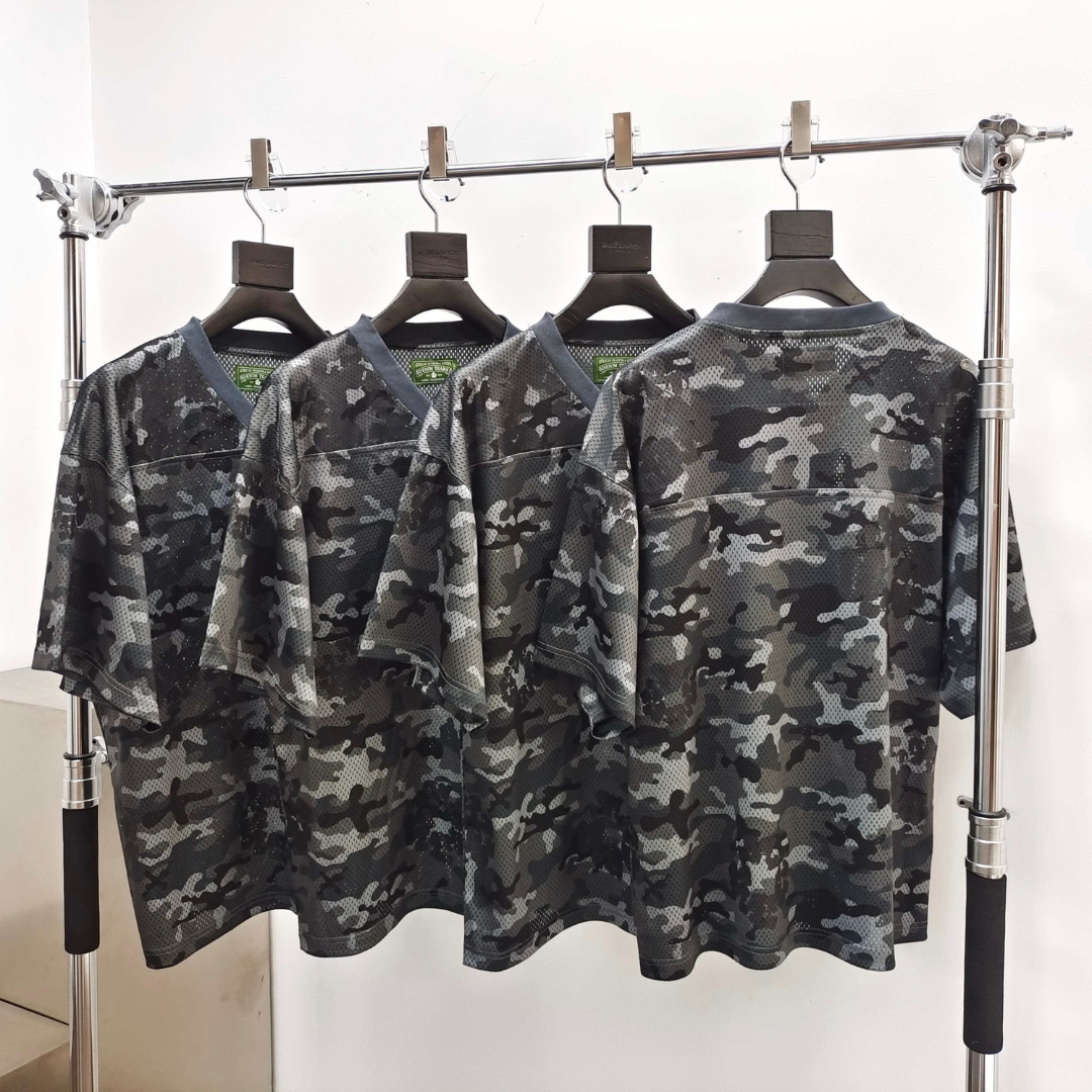 Denim Tears - Black Camo Tee