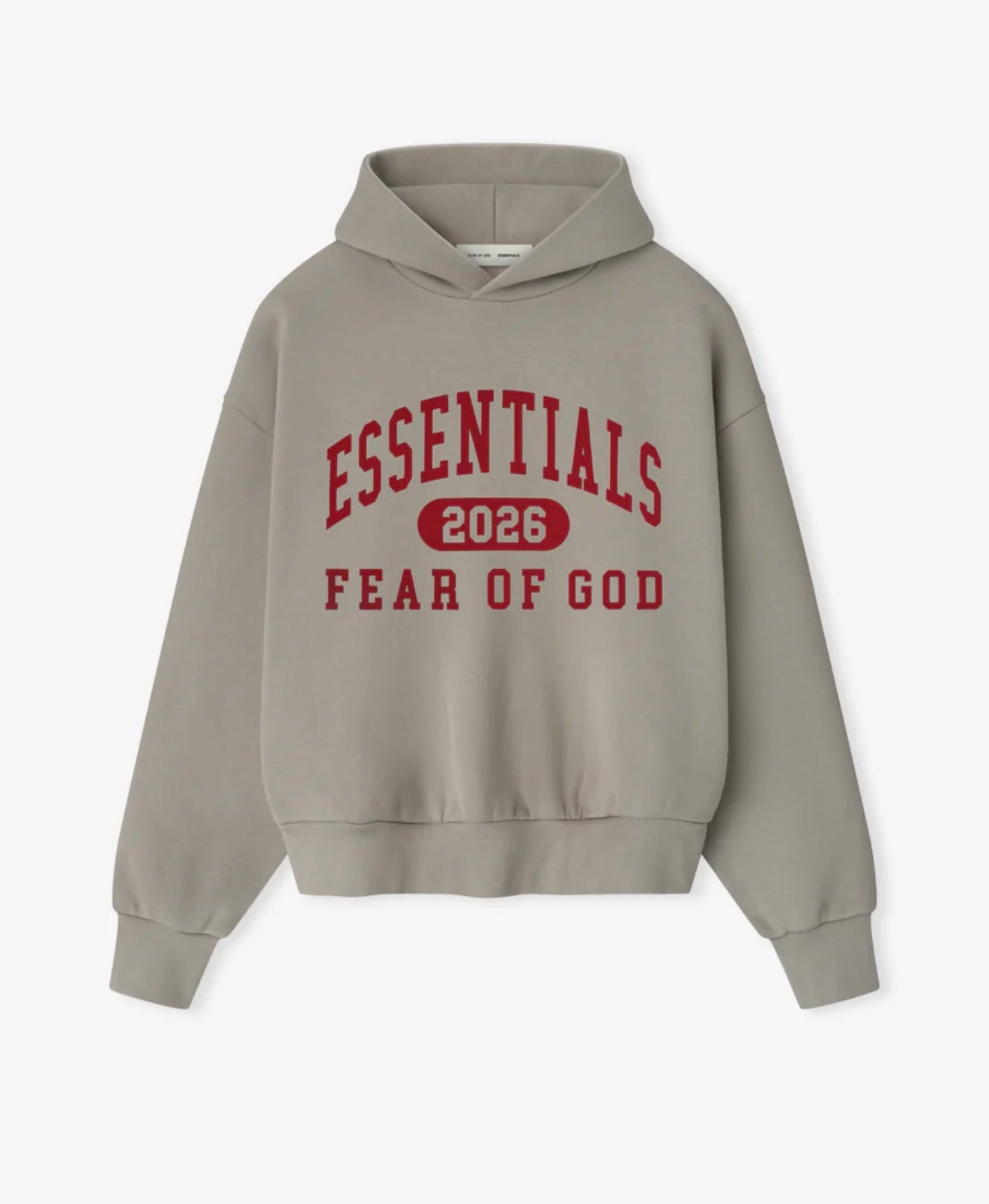 FOG Essentials FW26 Smoke Grey Classic Hoodie