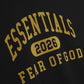 FOG Essentials FW26 Vintage Black Classic Hoodie