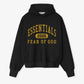 FOG Essentials FW26 Vintage Black Classic Hoodie