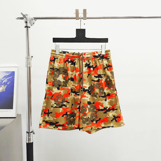 Denim Tears - Orange Camo Shorts