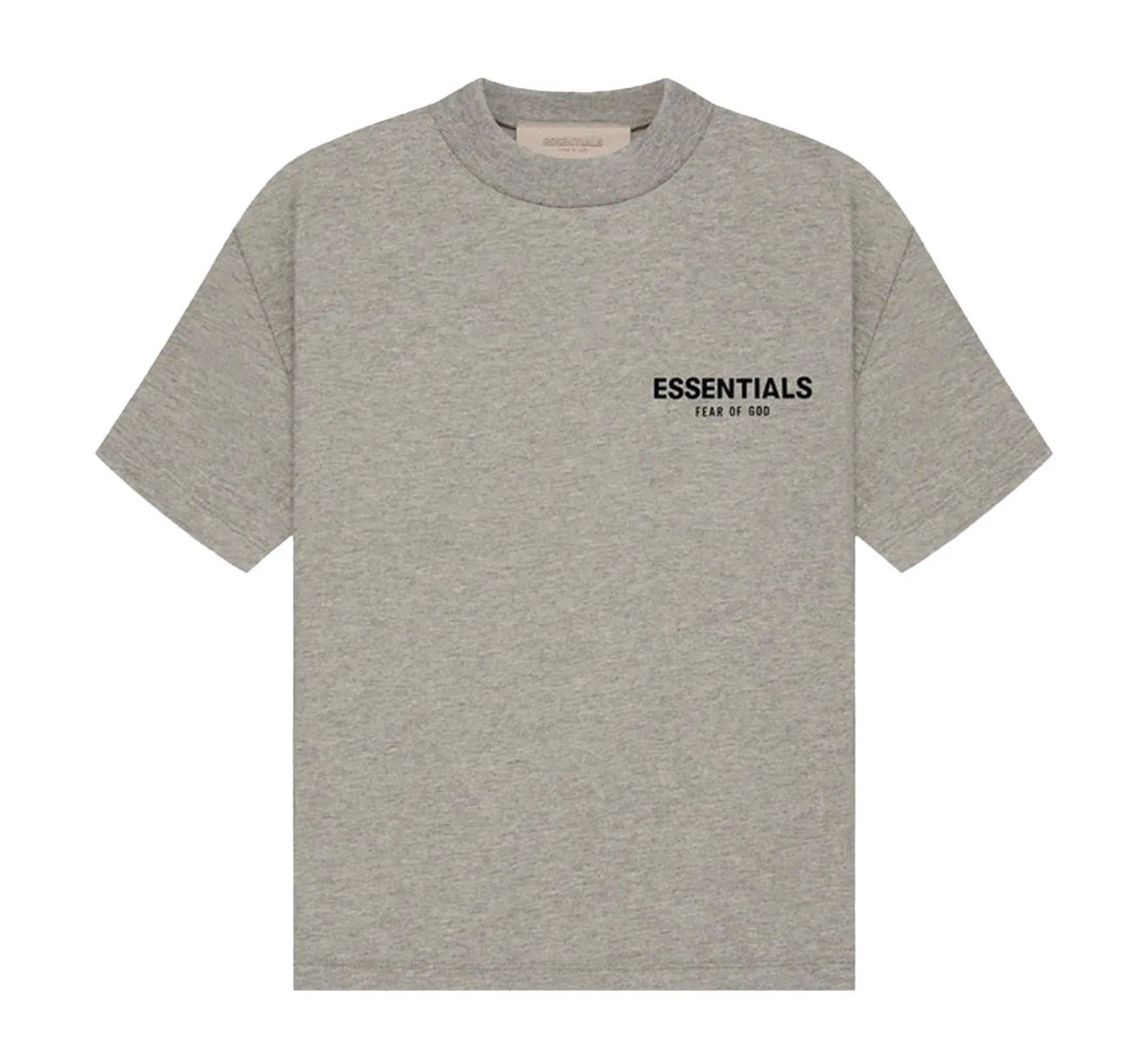 KIDS ESSENTIALS DARK OATMEAL TSHIRT