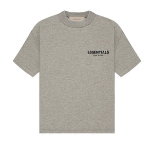 KIDS ESSENTIALS DARK OATMEAL TSHIRT