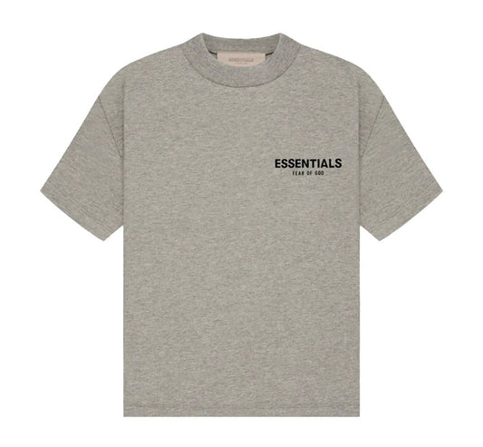 KIDS ESSENTIALS DARK OATMEAL TSHIRT