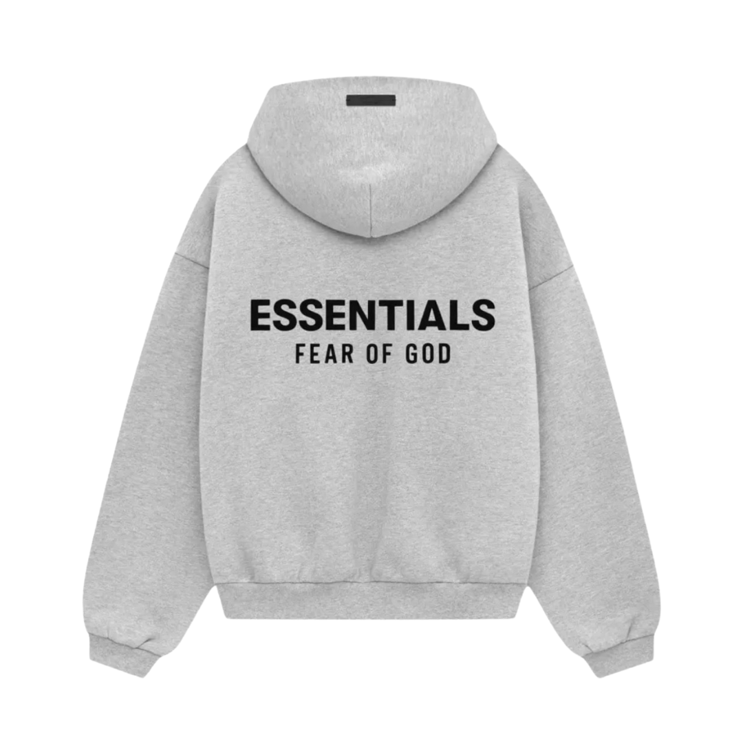 KIDS FOG ESSENTIALS Hoodie Light Heather Grey FW24