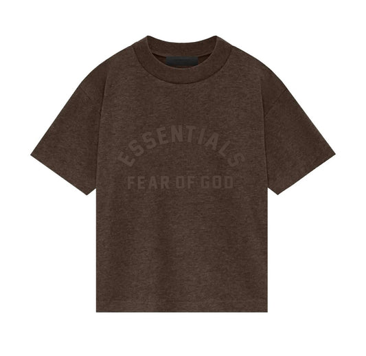 KIDS ESSENTIALS Heather Wood Tshirt
