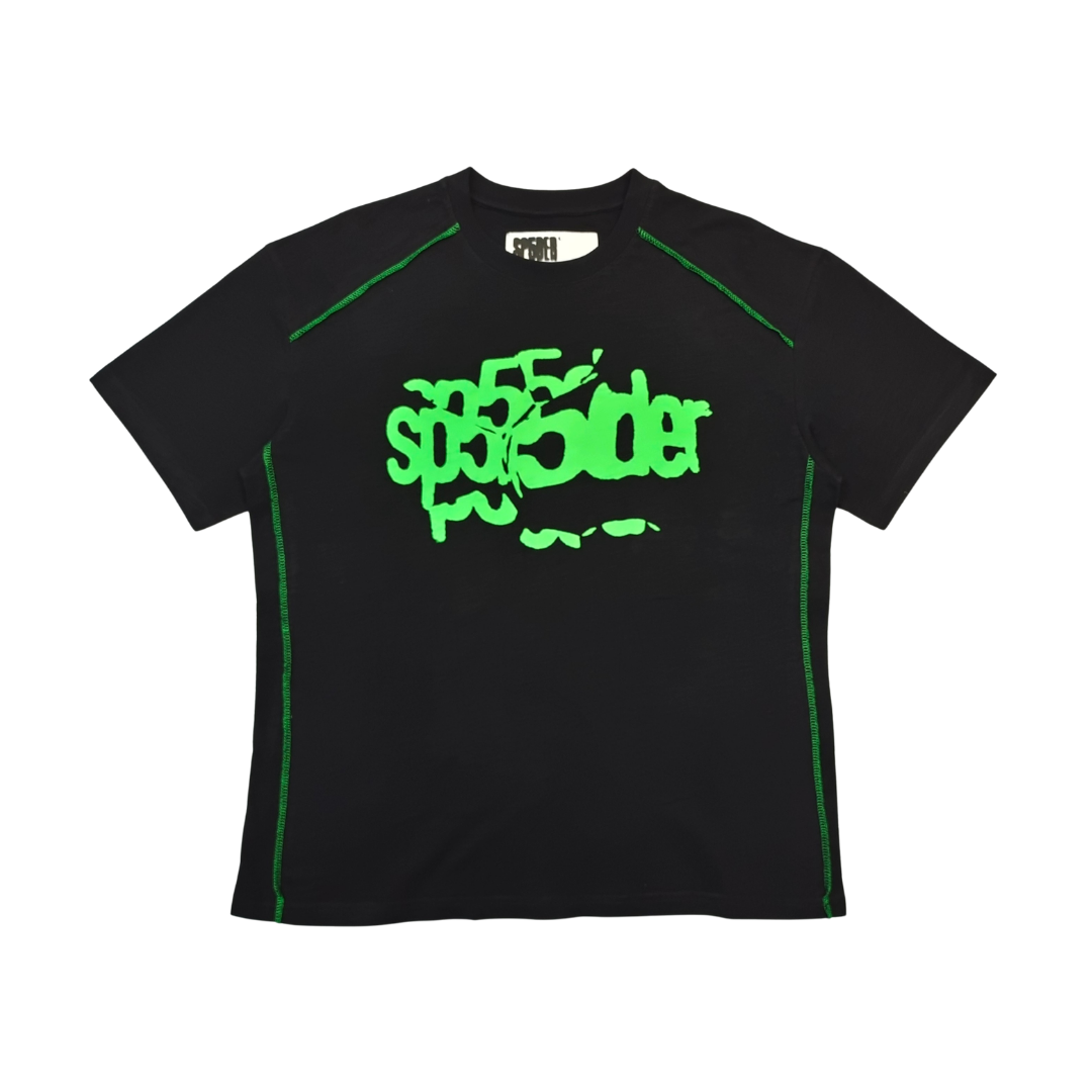 Sp5der Shirt Green Print