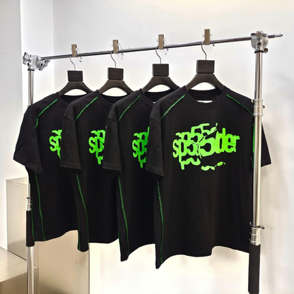 Sp5der Shirt Green Print