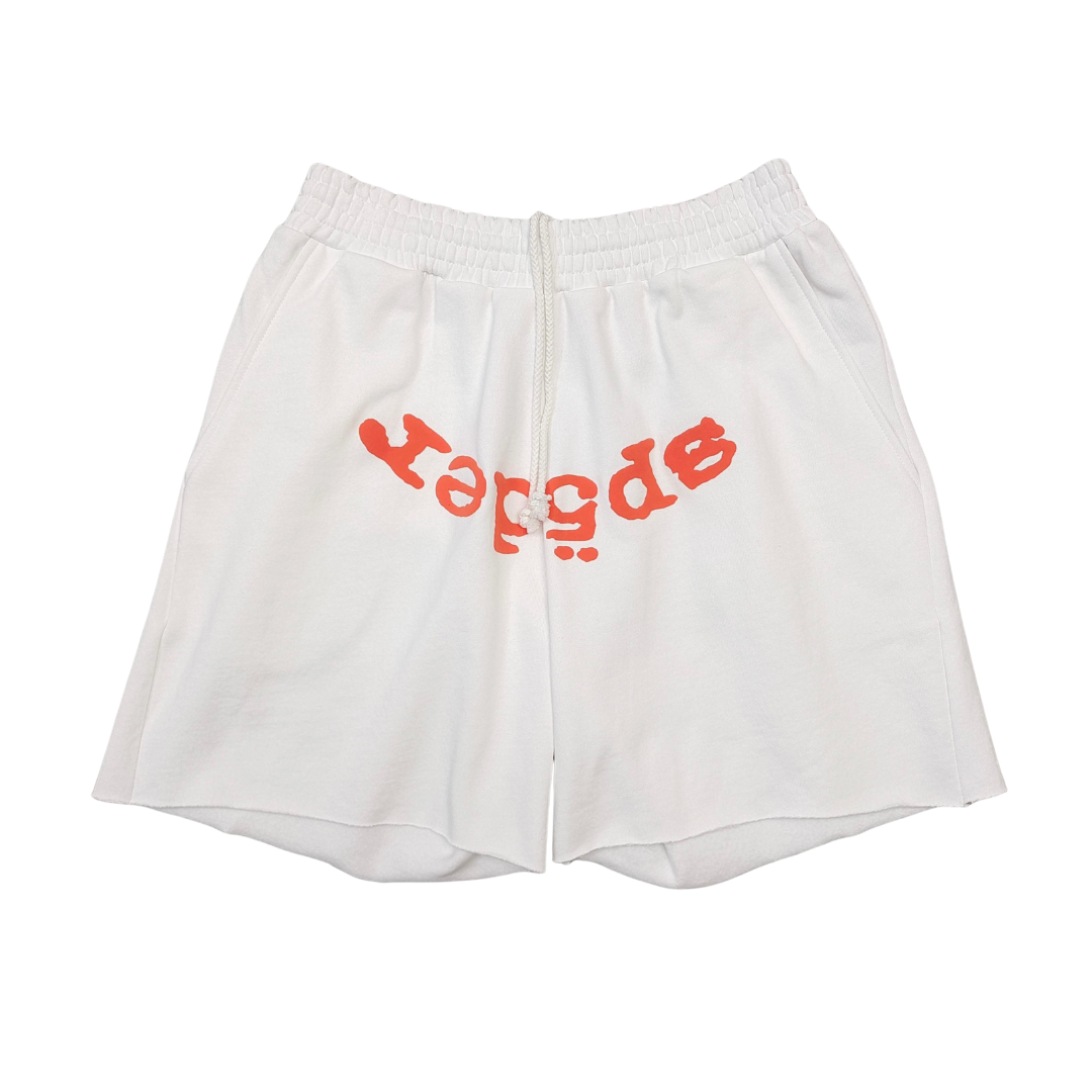 Sp5der_White Shorts