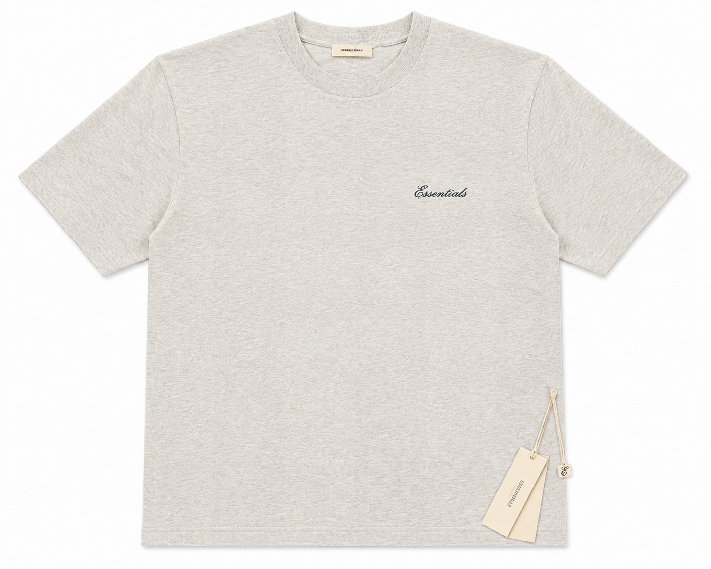 Fear of God Essentials black short-sleeve T-shirt