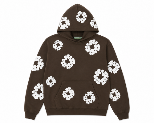 ADULT Denim Tears Printed Cotton Wreath Hoodie