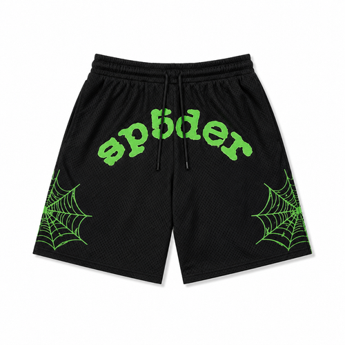 ADULT Sp5der Logo Mesh Shorts