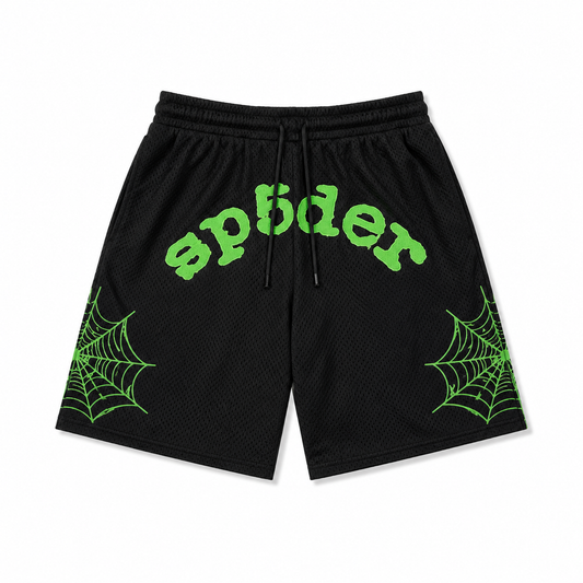 ADULT Sp5der Logo Mesh Shorts