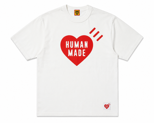 ADULT Human Made Heart Logo Tee