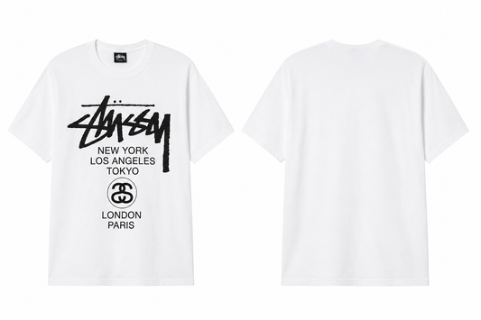 ADULT Stüssy World Tour Tee